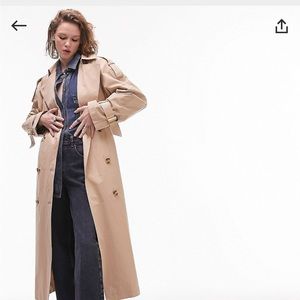 Top Shop Camel Trench Coat. NWT!
